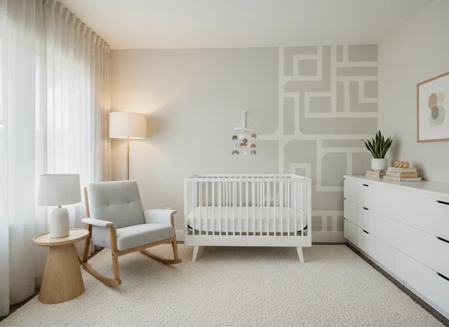 Minimalist nursery